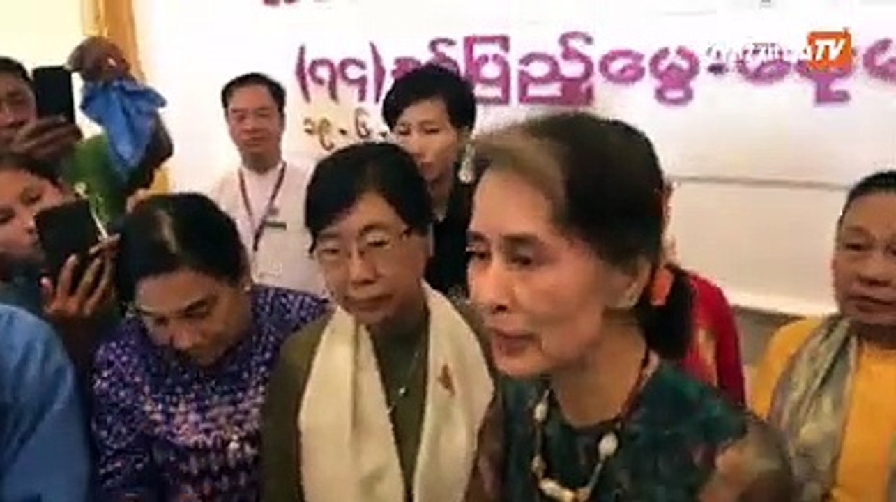 ေမြးေန႔ရွင္ ေဒၚေအာင္ဆန္းစုၾကည္ရဲ့ စကားလက္ေဆာင္