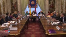 Reunión de Carmena, Rollán, Uribes y Poder Judicial sobre desahucios