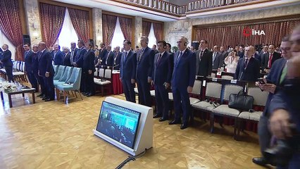 Bakan Çavuşoğlu, Akdeniz Parlamenter Asamblesi toplantısında konuştu