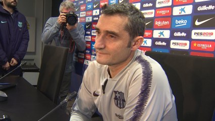 Rueda de prensa de Ernesto Valverde