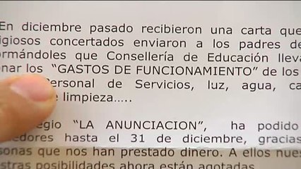 Hacienda reclamará a los padres lo desgravado como donación en la concertada