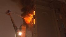 Siete muertos en el trágico incendio de un bloque de viviendas en Moscú