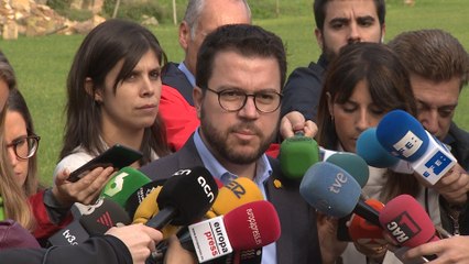 Скачать видео: Aragonès pone condiciones para apoyar los presupuestos