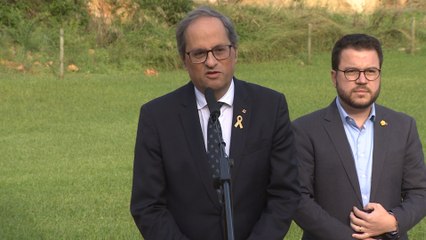 Torra: "No es suficiente con sacar al dictador del Valle"