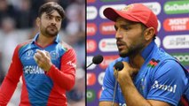 ICC Cricket World Cup 2019 : Gulbadin Naib Defends Rashid Khan After England Assault || Oneindia