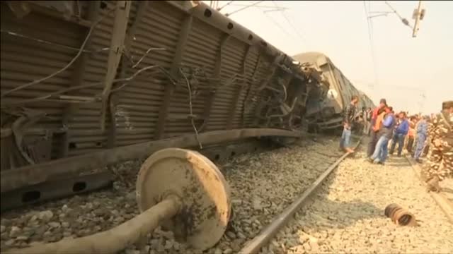 El descarrilamiento de un tren causa al menos siete muertos en la India