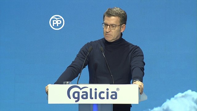 Feijóo ensalza la Galicia real para las elecciones municipales de mayo