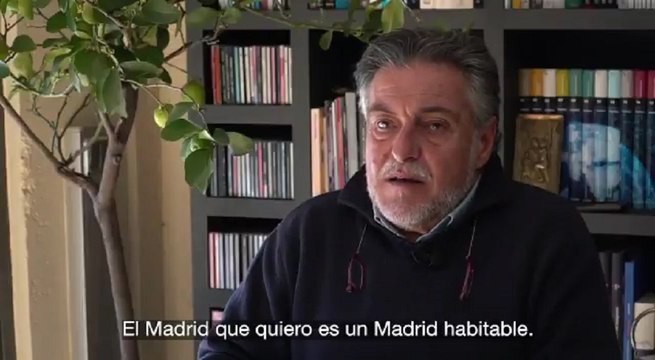 Pepu Hernández quiere un Madrid habitable, ecológico e igualitario