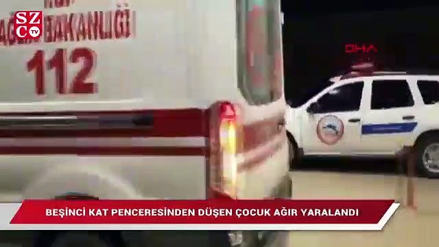 12 yaşındaki çocuk cam silerken dördüncü kattan düştü