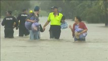 Cientos de evacuados por las graves inundaciones en Queensland