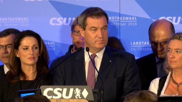 CSU gana las regionales de Baviera perdiendo la mayoría absoluta