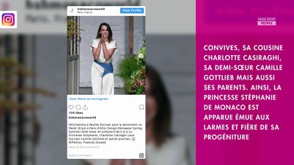Pauline Ducruet : l'émotion de Stéphanie de Monaco pour son premier défilé
