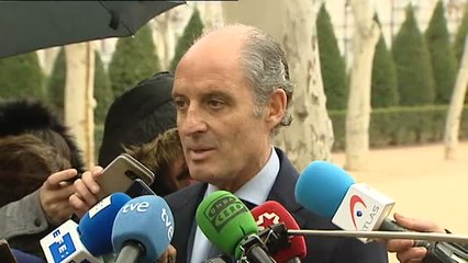 Francisco Camps: "La izquierda creó un relato para que yo no vuelva a la política"
