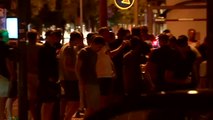Los hooligans ingleses protagonizan altercados en las calles de Sevilla