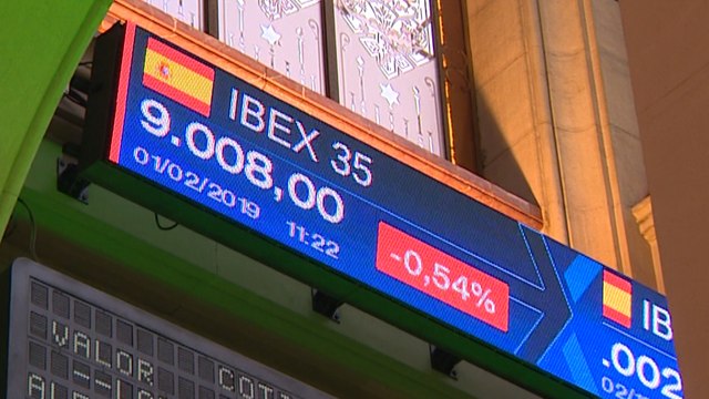El Ibex 35 se da la vuelta y pierde los 9.000 puntos
