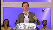 Casado lamenta que Iglesias, el 