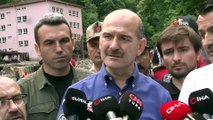 Bakan Soylu: 'Selde hayatını kaybedenlerin sayısı 4'e yükseldi'