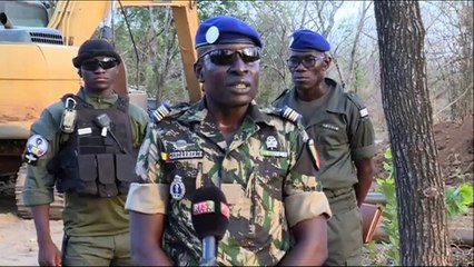 Exploitation illegale de l'or dans le niokolo koba, la gendarmerie entre en action.