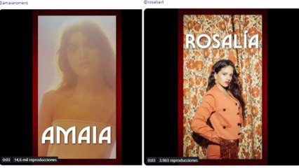 Amaia y Rosalía actuarán en la gala de los Goya