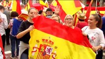 Barcelona sale a la calle para celebrar el Día de la Hispanidad