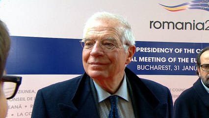 Borrell ve posible la liberación de los periodistas en Caracas -. Firma: ANAP/DH .-