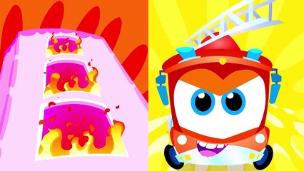 Puppy Patrol Police Car Chase | Baby Shark | Kids Songs & Nursery Rhymes by Little Angel