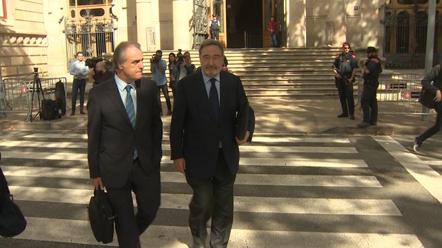 Narcís Serra acude a los juzgados para declarar