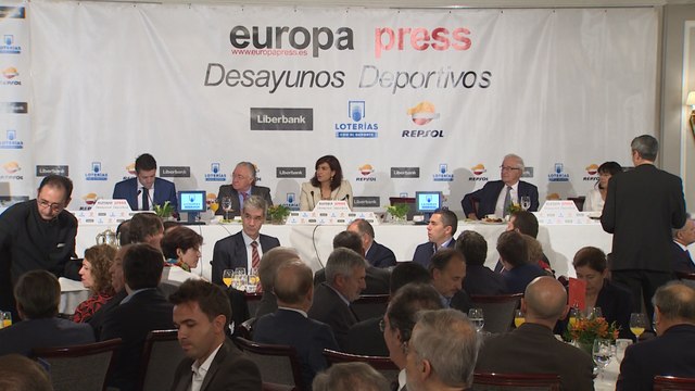 Rienda en Desayuno Deportivos de Europa Press