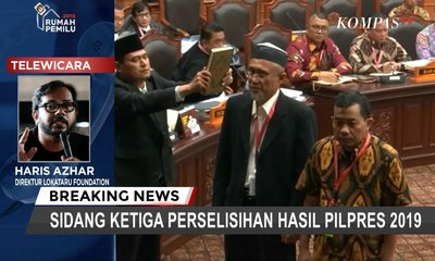 Haris Azhar Tolak Jadi Saksi Prabowo di Sidang MK