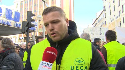 Taxista asegura que la huelga es "una carrera de fondo"