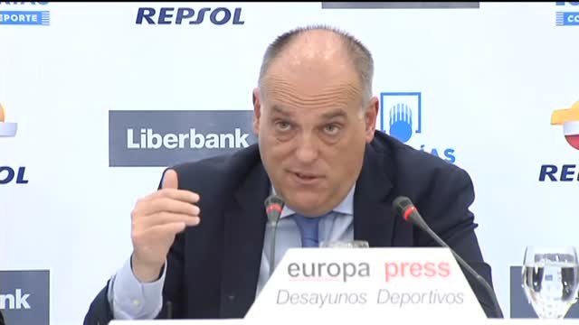 Tebas sobre la llamada de Florentino a Rubiales: No me parece bien que llame