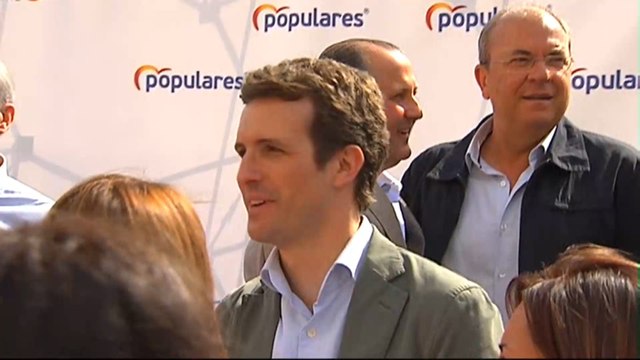 Casado clausura el acto del PP en Mérida