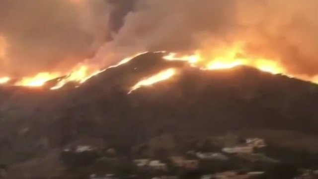 Las llamas arrasan California