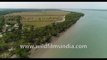 Sundarban , Rare North most part of Sundarban Forest Mangrove , never seen before Aerial 4k footage of the Endangered Mangrove Delta , Bay of Bengal, India