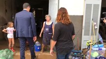 Sánchez visita las zonas más afectadas por las lluvias torrenciales en Mallorca