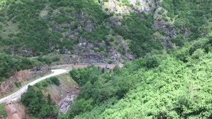 Araklı'daki sel - Kayıp 6 kişiyi arama çalışmaları sürüyor (2)