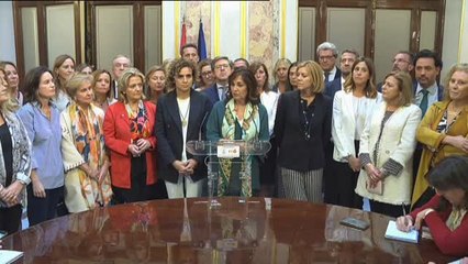 Escudero: "Rufián con su gesto me ha humillado a mí y a todas las mujeres"