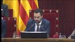El Parlament rechaza reivindicar la autodeterminación de Cataluña