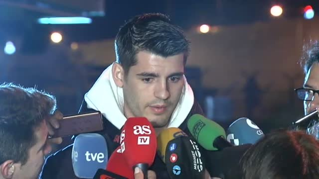 Morata: La gente que sabe de dónde vengo sabe mi historia y lo que significa para mí esto