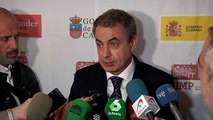 Zapatero se muestra 