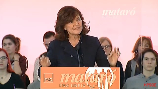 Calvo asegura que socialistas no utilizan Cataluña como otros