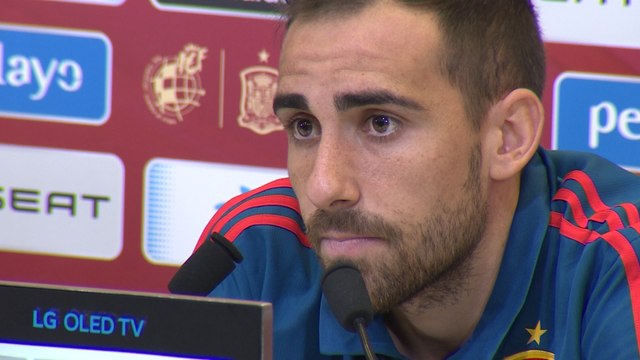El delantero de la selección española, Paco Alcácer