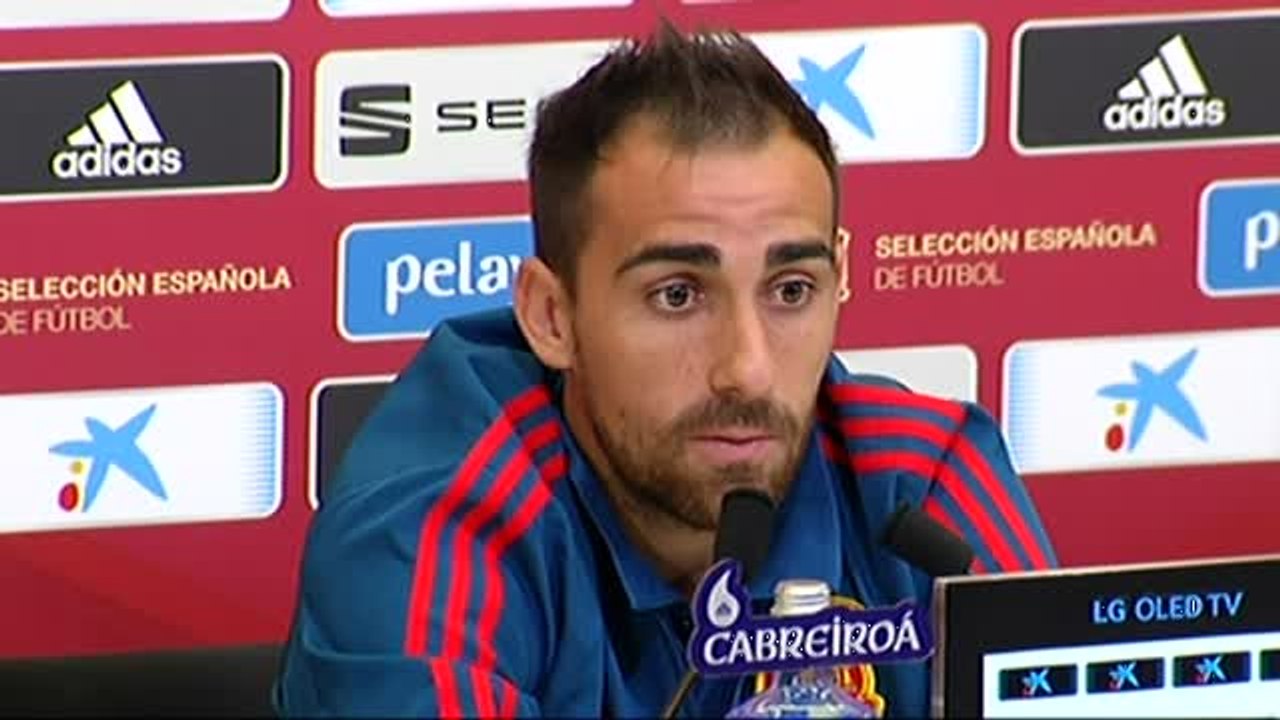 Paco Alcácer: "Luis Enrique te dice las cosas muy claras, eso es bueno para los jugadores"