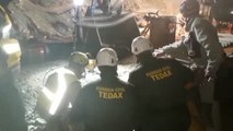Imágenes de la cuarta microvoladura en el túnel para rescatar a Julen