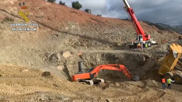 Los mineros trabajan sin descanso para rescatar a Julen
