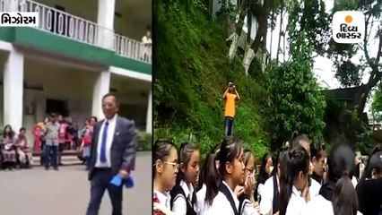 આચાર્યના વિદાય સમારંભમાં વિદ્યાર્થિનીઓ ધ્રૂસકે-ધ્રૂસકે, હાથ જોડી, પગ પકડીને રોકાઈ જવા કાકલૂદી કરી