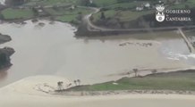 Inundaciones en Oyambre (Cantabria)