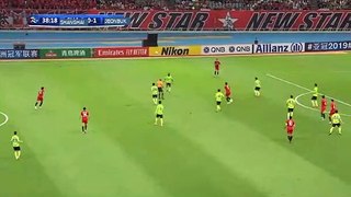 Shanghai SIPG (Chn) 1 -1  Jeonbuk (Kor) 19/06/2019 Wang Shenchao (Yu Hai), Shanghai SIPG Super Amazing Goal 39 ' HD Full Screen ASIA: AFC Champions League - Play Offs - 1/8-finals .