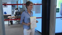 Lorena Ruiz-Huerta tras su dimisión del Grupo Parlamentario Podemos