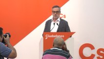 Secretario general de Ciudadanos, José Manuel Villegas